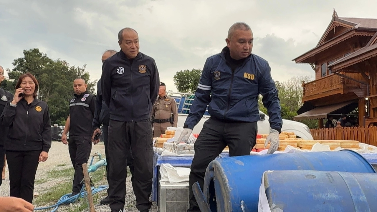 ปส.จับล็อตใหญ่ยาบ้า