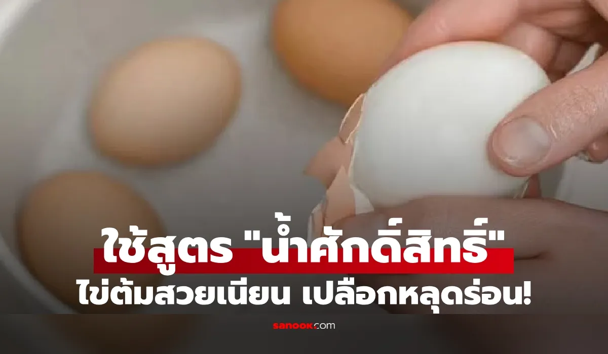 สูตรลับต้มไข่